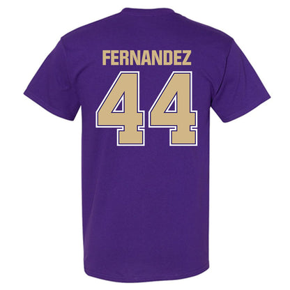 Washington - NCAA Men's Soccer : Gabe Fernandez - Classic Shersey T-Shirt-1