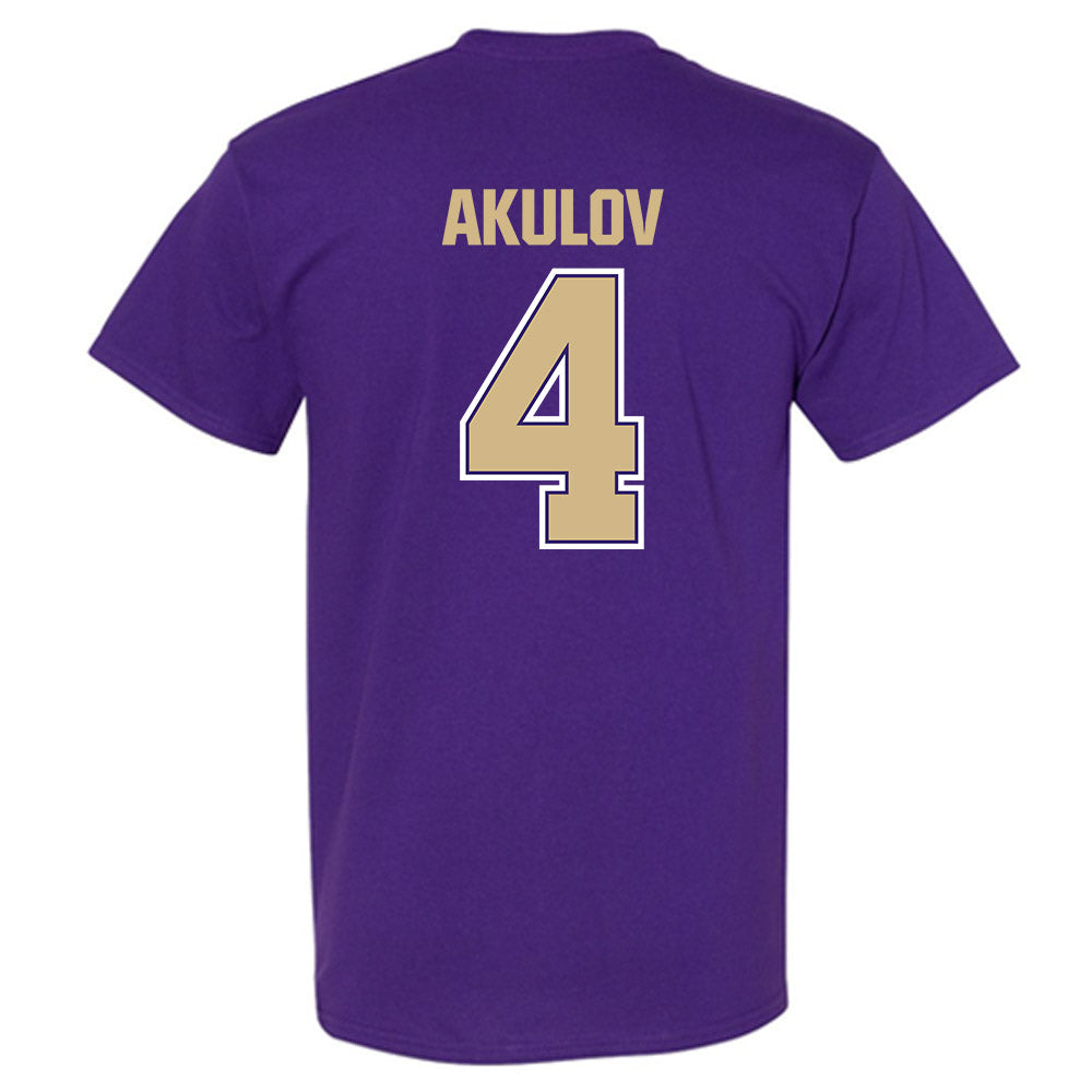 Washington - NCAA Men's Soccer : Egor Akulov - Classic Shersey T-Shirt-1