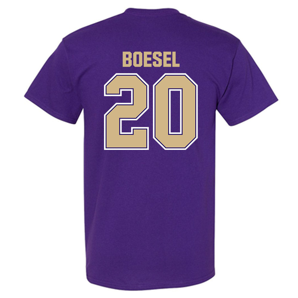 Washington - NCAA Baseball : Carson Boesel - Classic Shersey T-Shirt-1