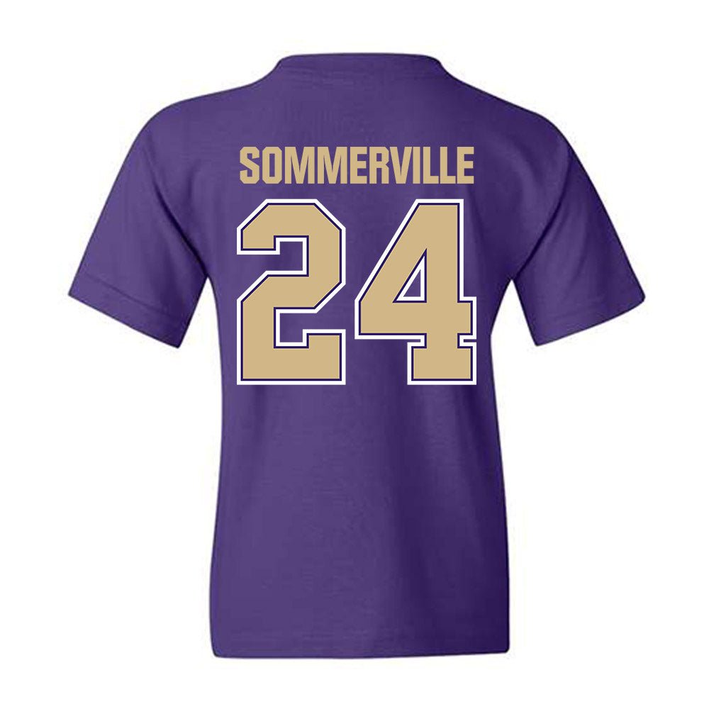 Washington - NCAA Men's Basketball : Lathan Sommerville - Classic Shersey Youth T-Shirt-1