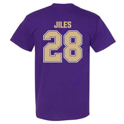 Washington - NCAA Football : Ksani Jiles - Classic Shersey T-Shirt-1