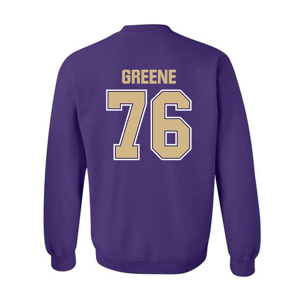 Washington - NCAA Football : Kodi Greene - Classic Shersey Crewneck Sweatshirt-1
