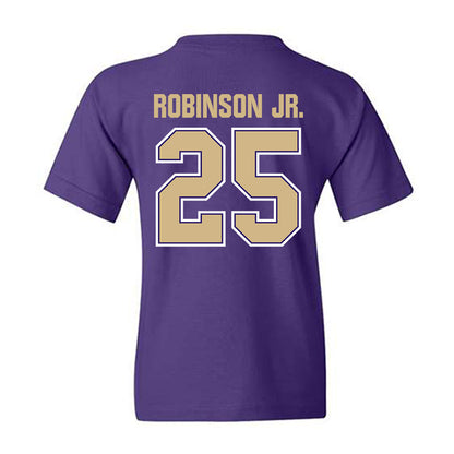 Washington - NCAA Football : Donovan Robinson Jr. - Classic Shersey Youth T-Shirt-1