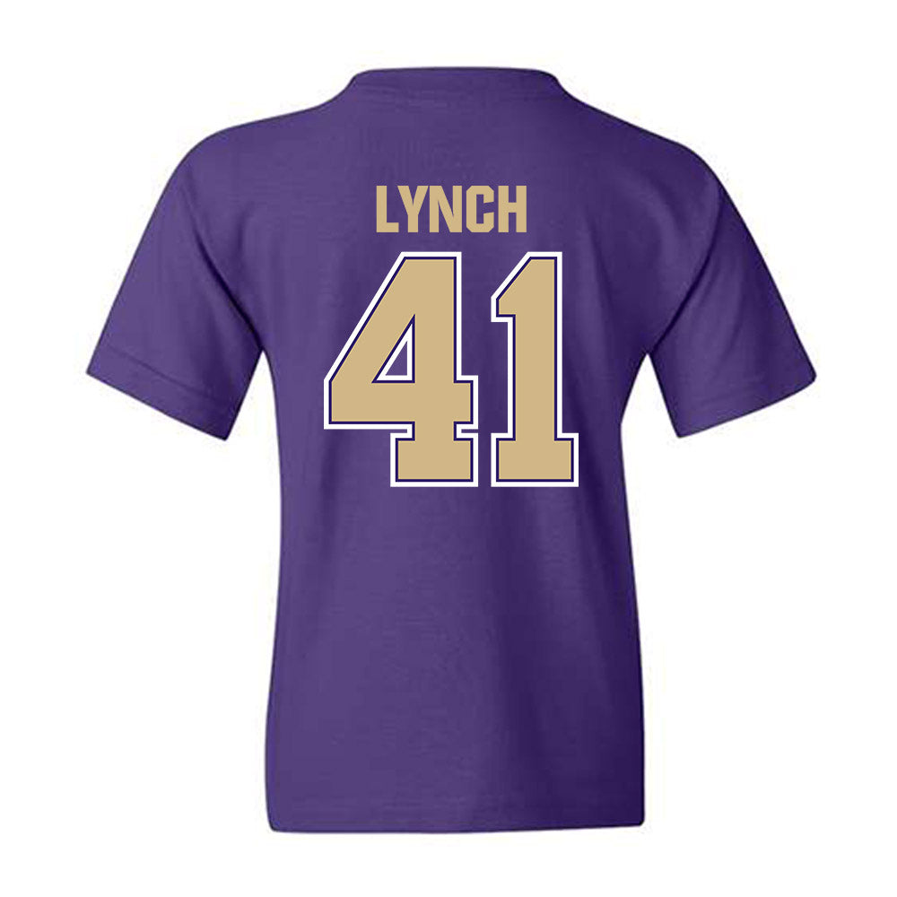Washington - NCAA Football : Deshawn Lynch - Classic Shersey Youth T-Shirt-1