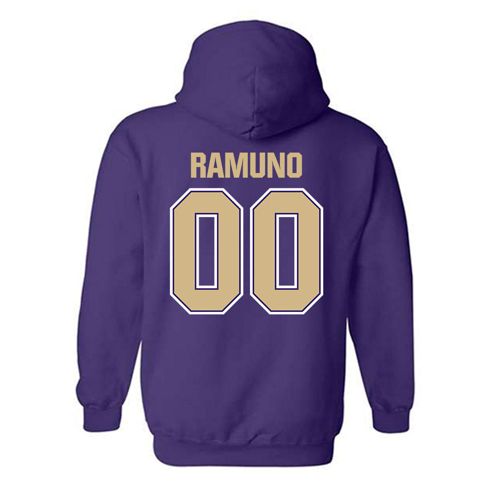 Washington - NCAA Softball : Sophia Ramuno - Classic Shersey Hooded Sweatshirt-1