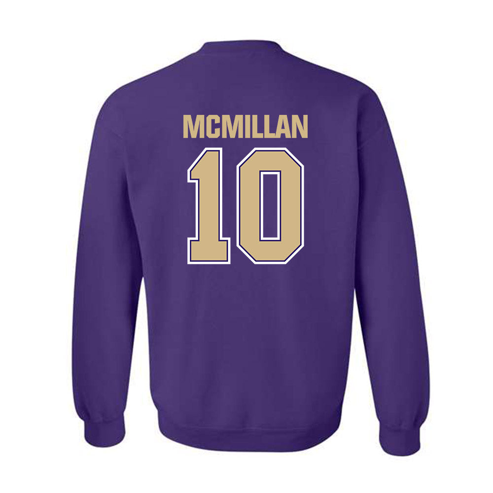 Washington - NCAA Football : Treston McMillan - Classic Shersey Crewneck Sweatshirt-1