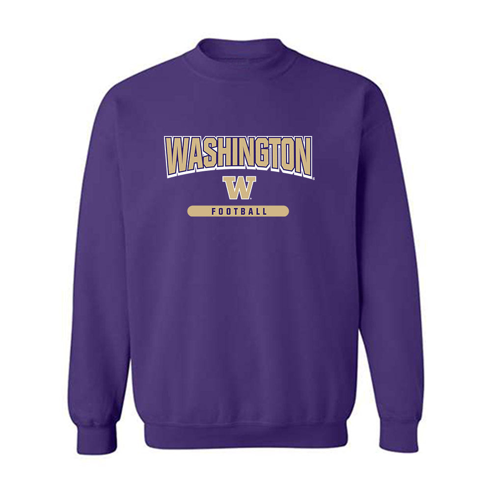 Washington - NCAA Football : Alex McLaughlin - Classic Shersey Crewneck Sweatshirt-0