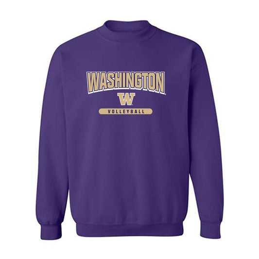 Washington - NCAA Women's Volleyball : Kaitlyn Nguyen - Classic Shersey Crewneck Sweatshirt-0