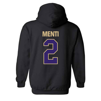 Washington - NCAA Women's Soccer : Anna Menti - Classic Shersey Hooded Sweatshirt-1
