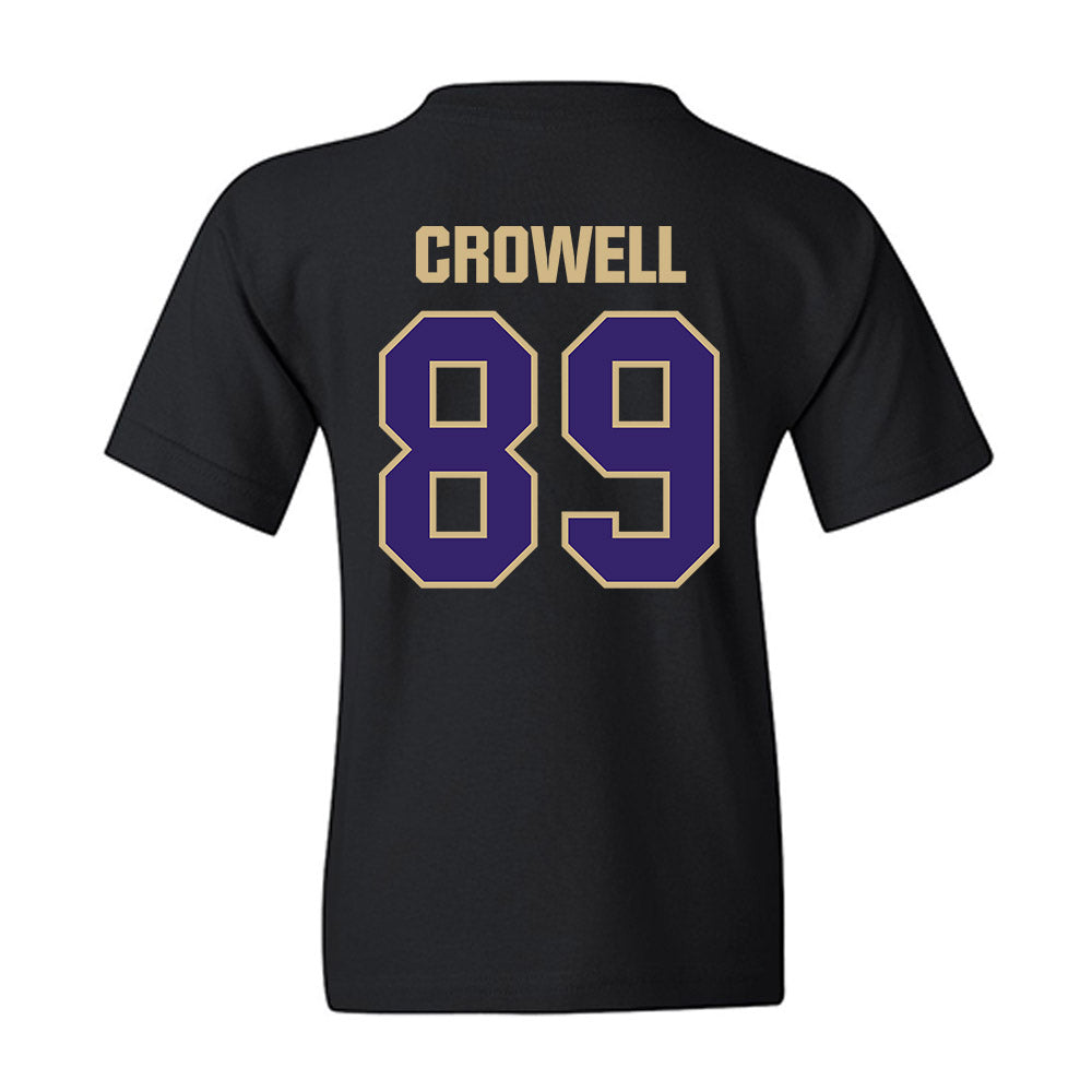 Washington - NCAA Football : Charlie Crowell - Classic Shersey Youth T-Shirt-1
