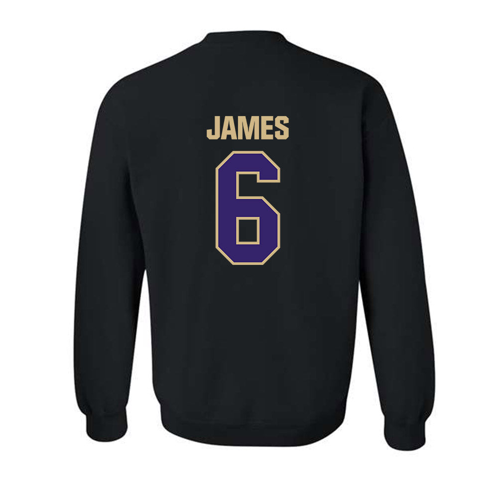 Washington - NCAA Football : Mason James - Classic Shersey Crewneck Sweatshirt-1