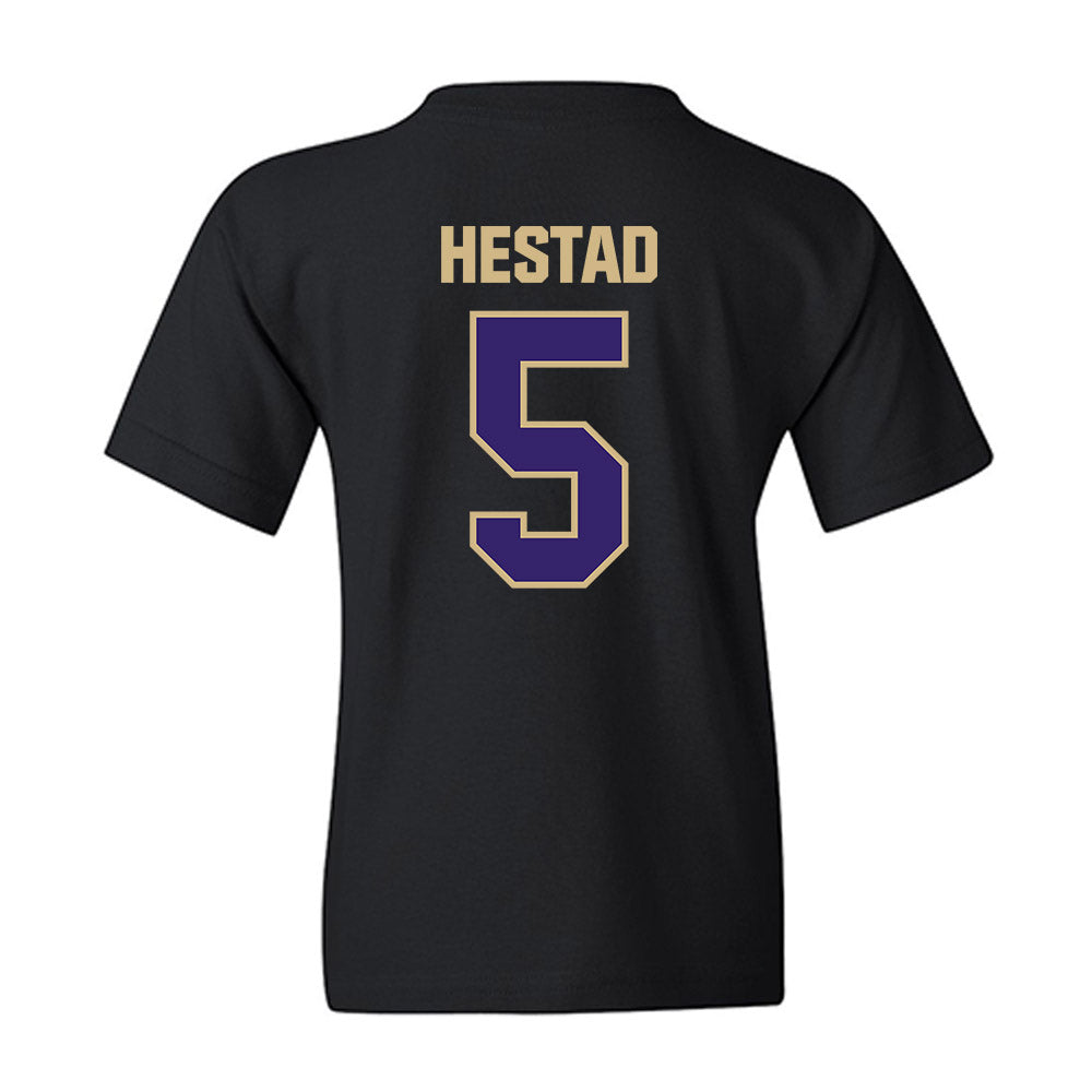 Washington - NCAA Men's Soccer : Asher Hestad - Classic Shersey Youth T-Shirt-1
