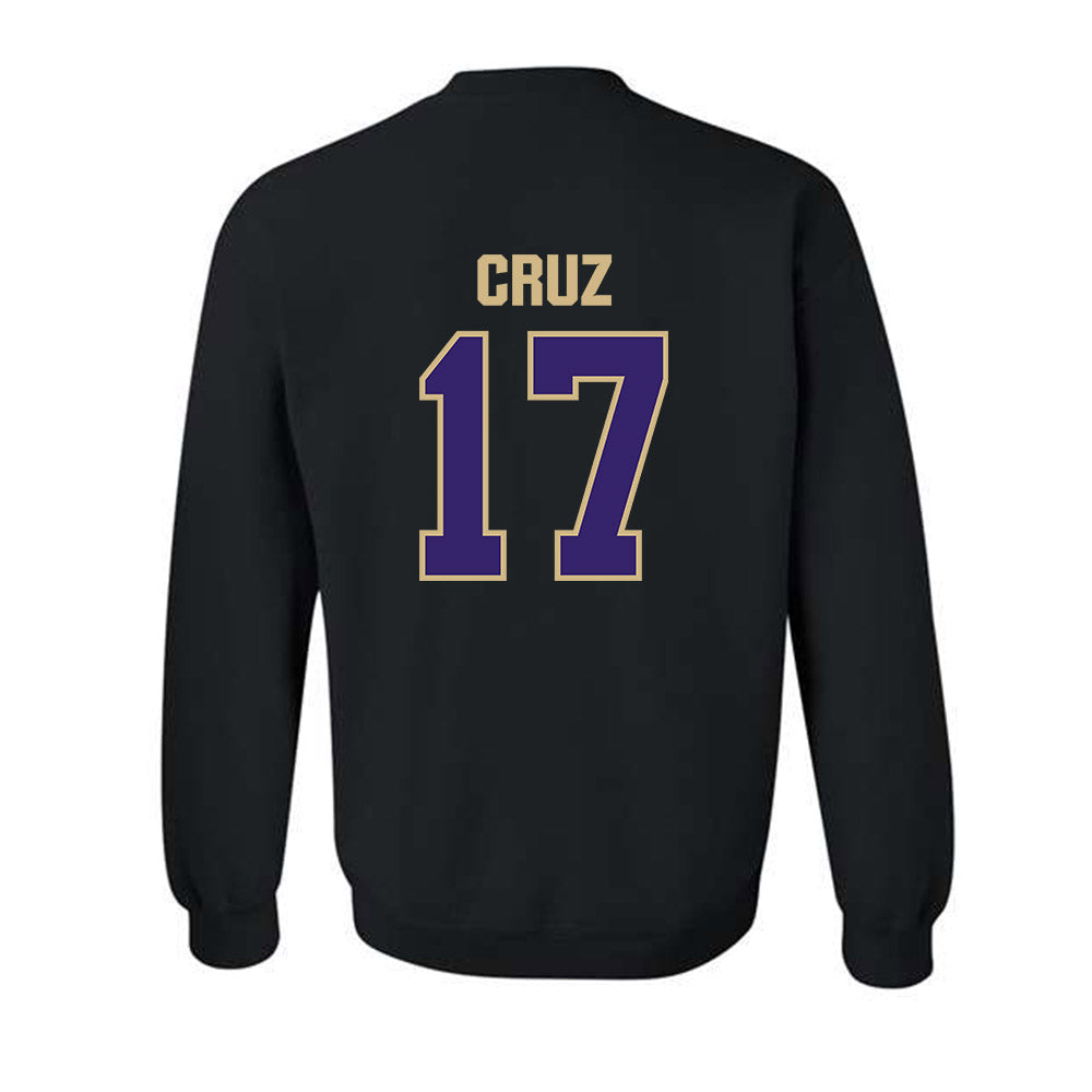 Washington - NCAA Men's Soccer : Cameron Cruz - Classic Shersey Crewneck Sweatshirt-1
