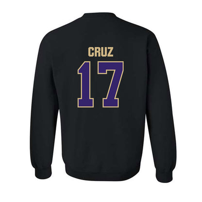 Washington - NCAA Men's Soccer : Cameron Cruz - Classic Shersey Crewneck Sweatshirt-1