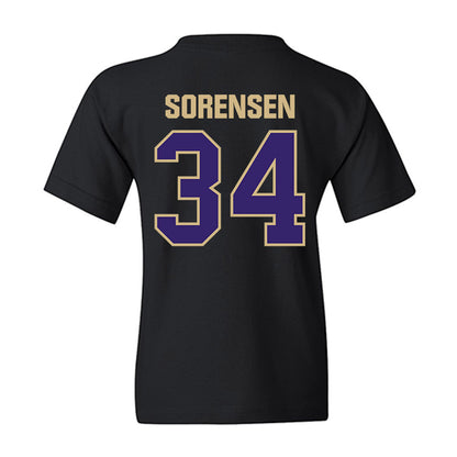 Washington - NCAA Baseball : Noah Sorensen - Classic Shersey Youth T-Shirt-1