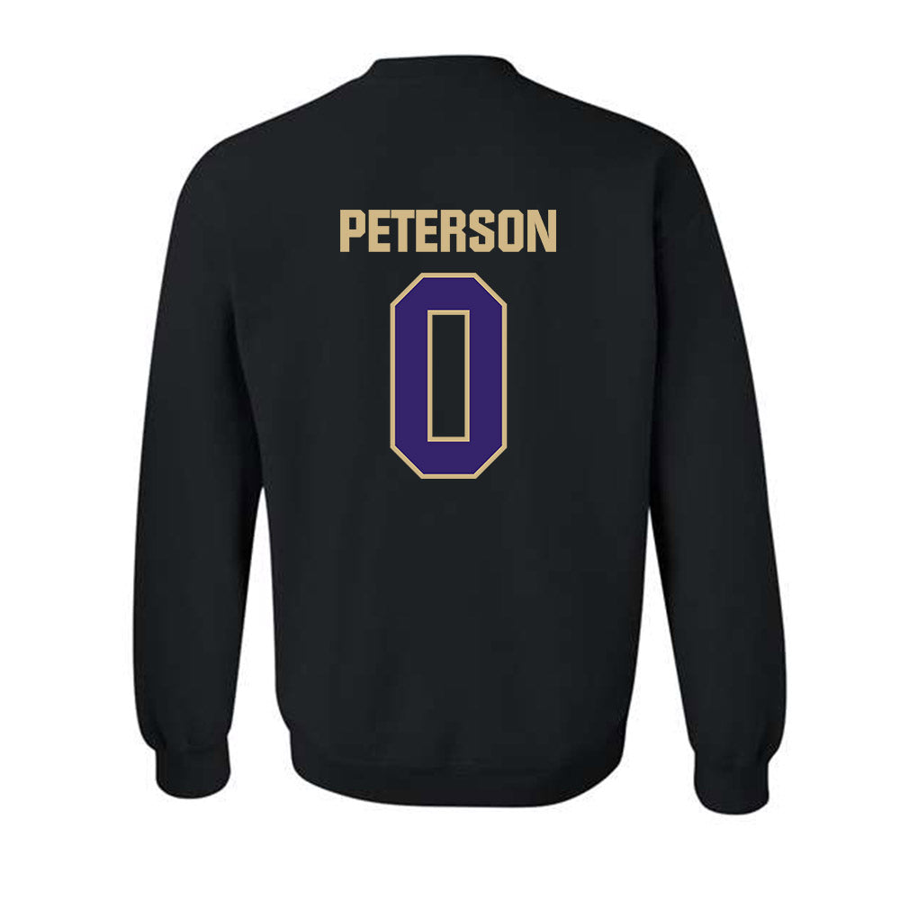 Washington - NCAA Men's Basketball : Quimari Peterson - Classic Shersey Crewneck Sweatshirt-1