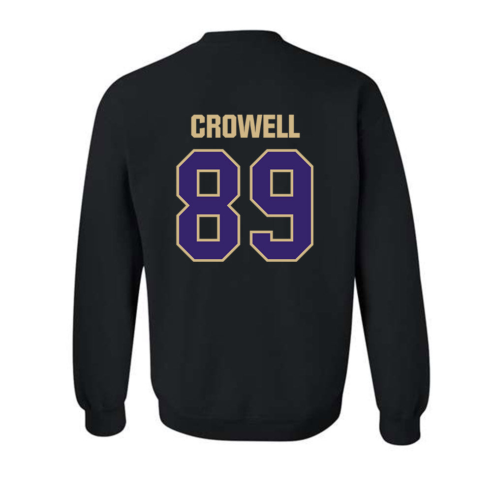 Washington - NCAA Football : Charlie Crowell - Classic Shersey Crewneck Sweatshirt-1