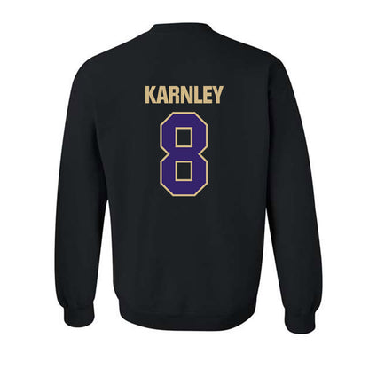 Washington - NCAA Football : Emmanuel Karnley - Classic Shersey Crewneck Sweatshirt-1