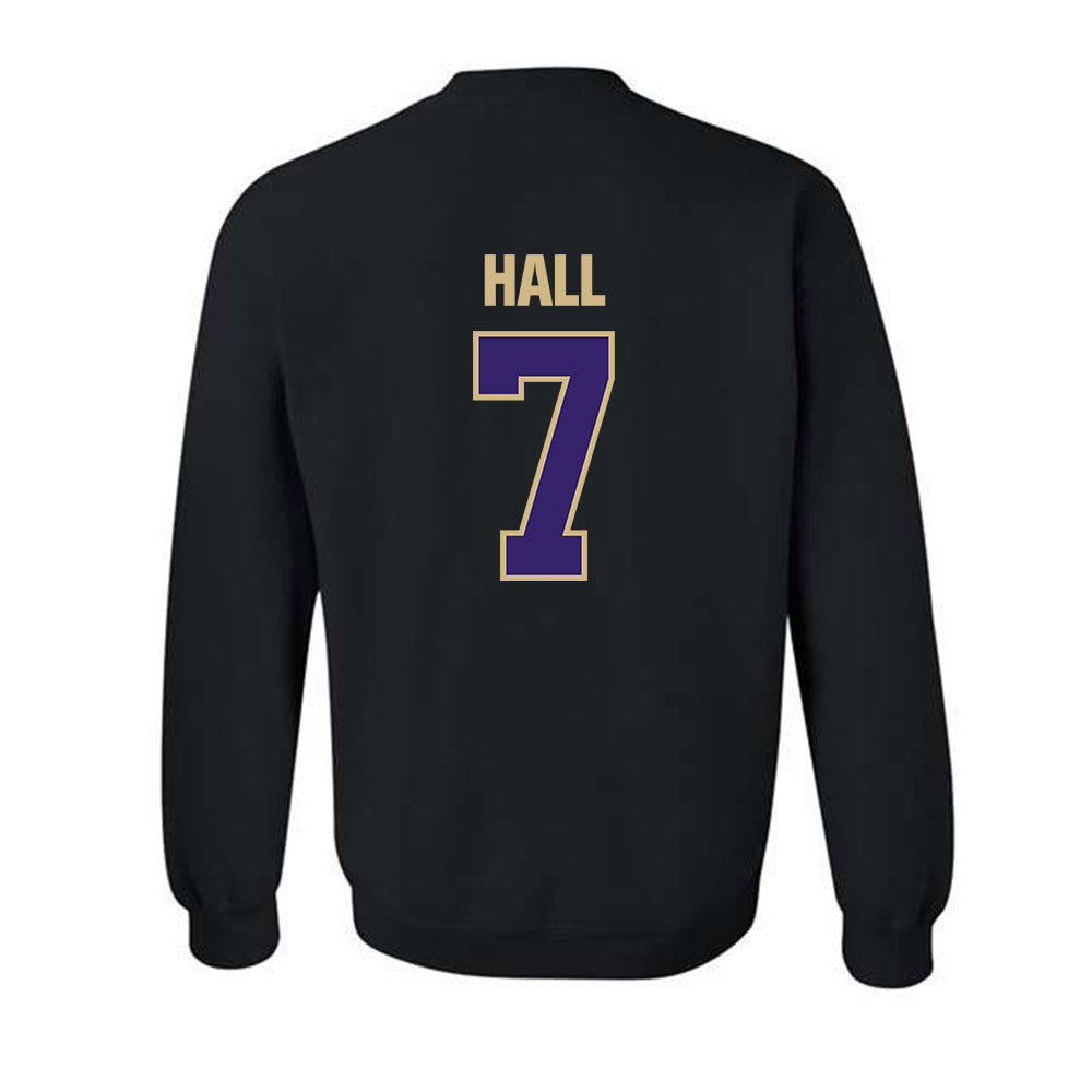 Washington - NCAA Men's Soccer : Alex Hall - Classic Shersey Crewneck Sweatshirt-1