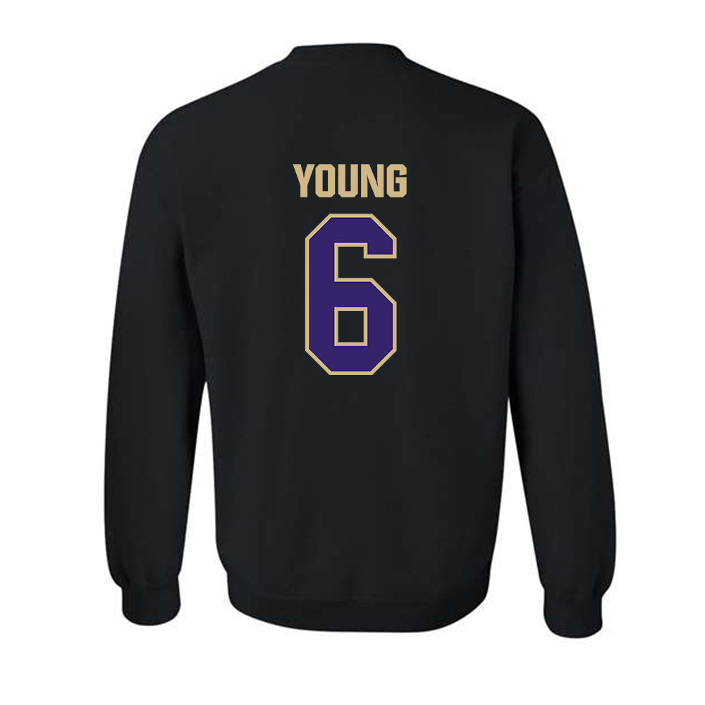 Washington - NCAA Baseball : Landon Young - Classic Shersey Crewneck Sweatshirt-1