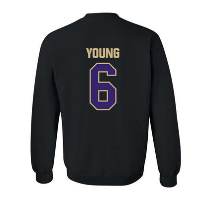 Washington - NCAA Baseball : Landon Young - Classic Shersey Crewneck Sweatshirt-1