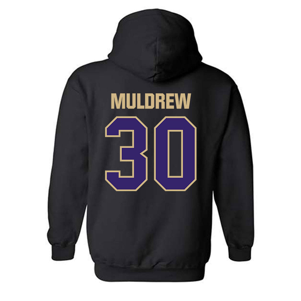 Washington - NCAA Men's Basketball : Courtland Muldrew - Classic Shersey Hooded Sweatshirt-1