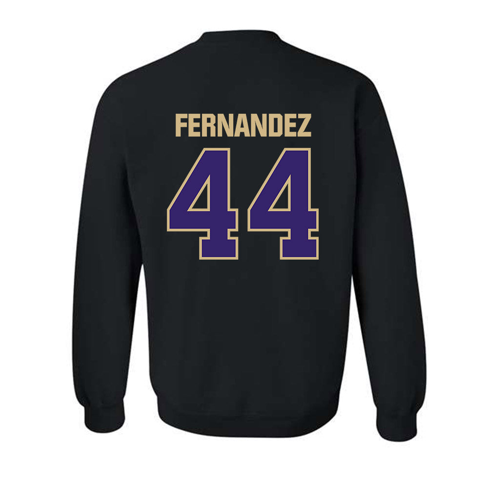 Washington - NCAA Men's Soccer : Gabe Fernandez - Classic Shersey Crewneck Sweatshirt-1