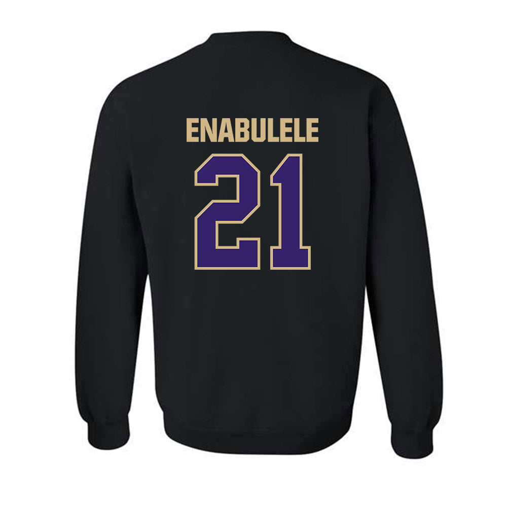 Washington - NCAA Men's Soccer : Osato Enabulele - Classic Shersey Crewneck Sweatshirt-1