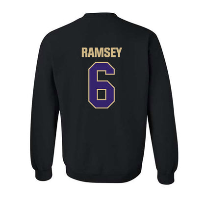 Washington - NCAA Men's Soccer : Zach Ramsey - Classic Shersey Crewneck Sweatshirt-1