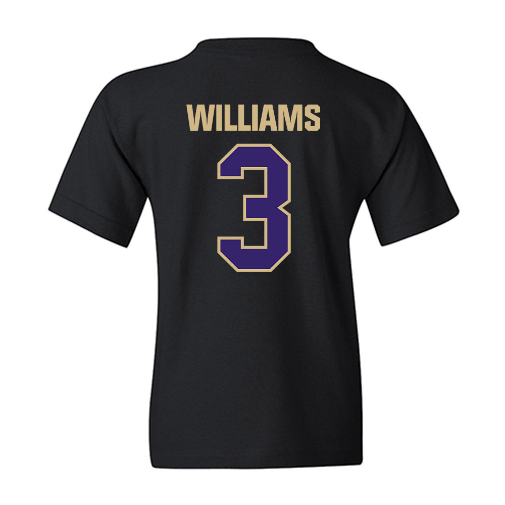 Washington - NCAA Football : Rashid Williams - Classic Shersey Youth T-Shirt-1