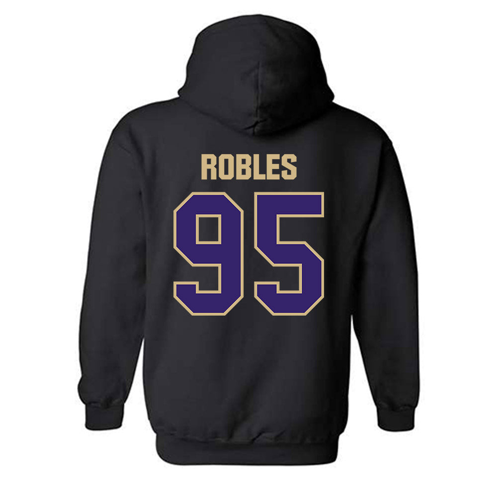 Washington - NCAA Football : Tyler Robles - Classic Shersey Hooded Sweatshirt-1