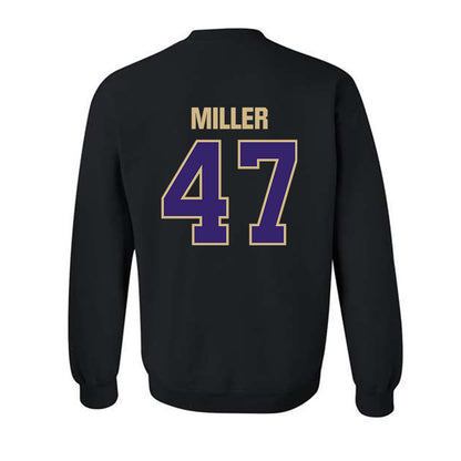 Washington - NCAA Baseball : Jay Miller - Classic Shersey Crewneck Sweatshirt-1