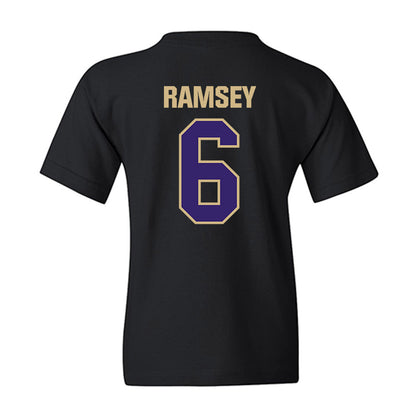 Washington - NCAA Men's Soccer : Zach Ramsey - Classic Shersey Youth T-Shirt-1
