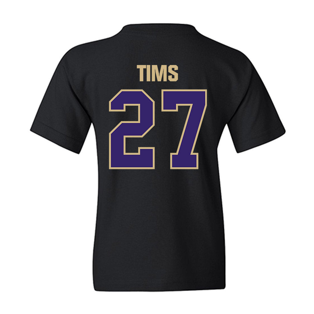 Washington - NCAA Baseball : Justin Tims - Classic Shersey Youth T-Shirt-1