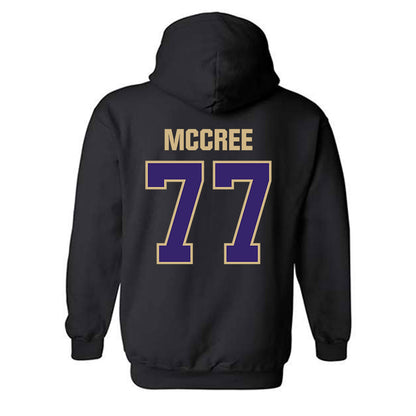 Washington - NCAA Football : Maximus McCree - Classic Shersey Hooded Sweatshirt-1