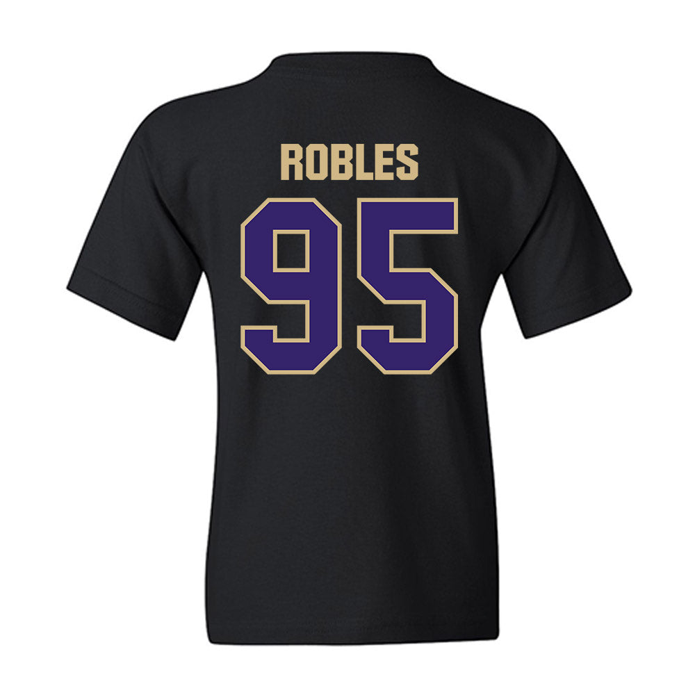 Washington - NCAA Football : Tyler Robles - Classic Shersey Youth T-Shirt-1