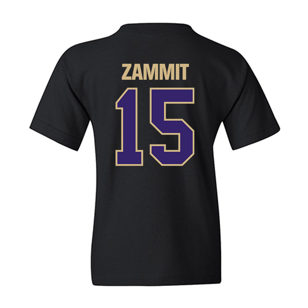 Washington - NCAA Football : Derek Zammit - Classic Shersey Youth T-Shirt-1