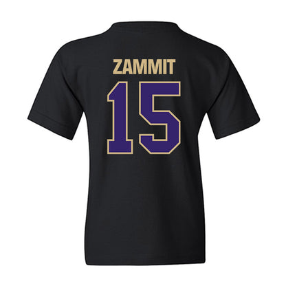 Washington - NCAA Football : Derek Zammit - Classic Shersey Youth T-Shirt-1