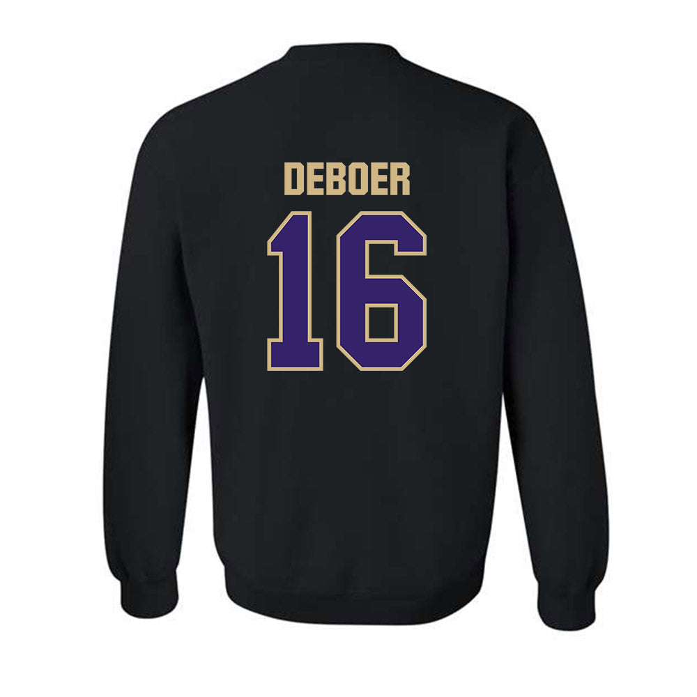 Washington - NCAA Softball : Alexis DeBoer - Classic Shersey Crewneck Sweatshirt-1