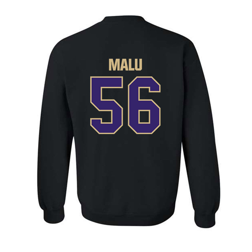 Washington - NCAA Football : Ta'Amilo Malu - Classic Shersey Crewneck Sweatshirt-1