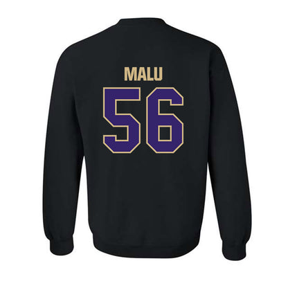 Washington - NCAA Football : Ta'Amilo Malu - Classic Shersey Crewneck Sweatshirt-1