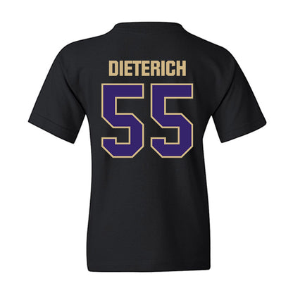 Washington - NCAA Football : Kolt Dieterich - Classic Shersey Youth T-Shirt-1
