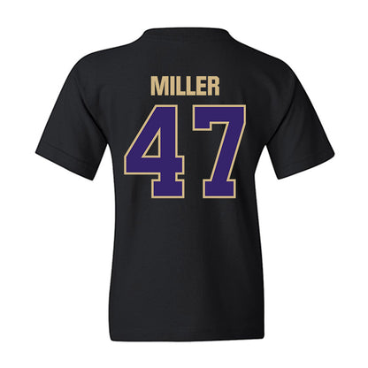 Washington - NCAA Baseball : Jay Miller - Classic Shersey Youth T-Shirt-1