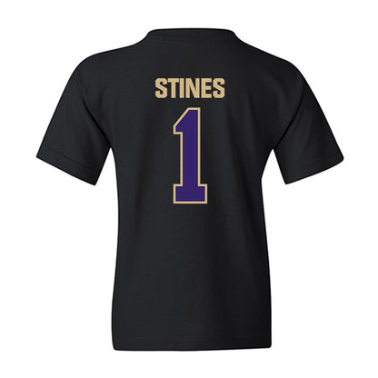 Washington - NCAA Women's Basketball : Hannah Stines - Classic Shersey Youth T-Shirt-1
