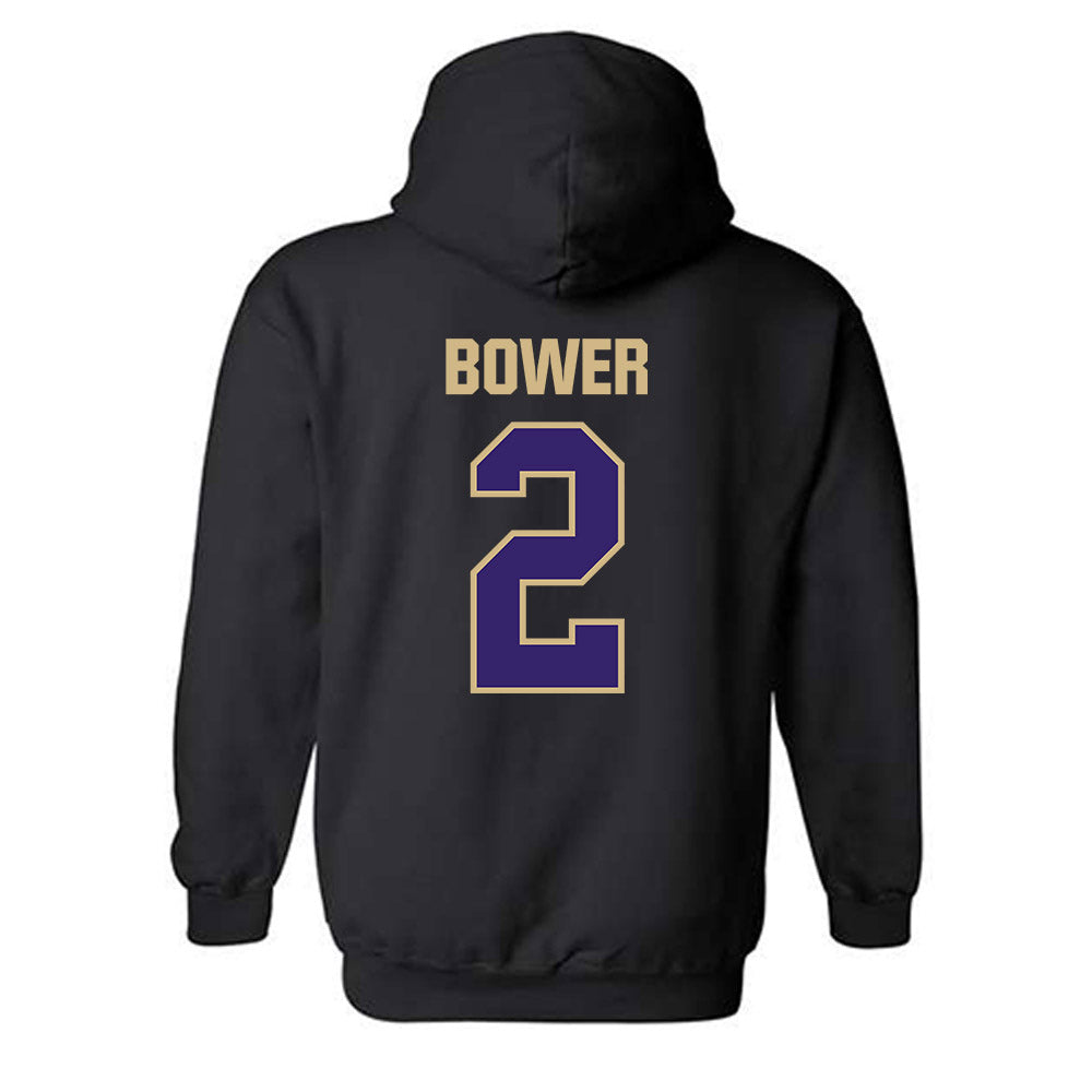 Washington - NCAA Baseball : Colton Bower - Classic Shersey Hooded Sweatshirt-1