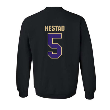 Washington - NCAA Men's Soccer : Asher Hestad - Classic Shersey Crewneck Sweatshirt-1