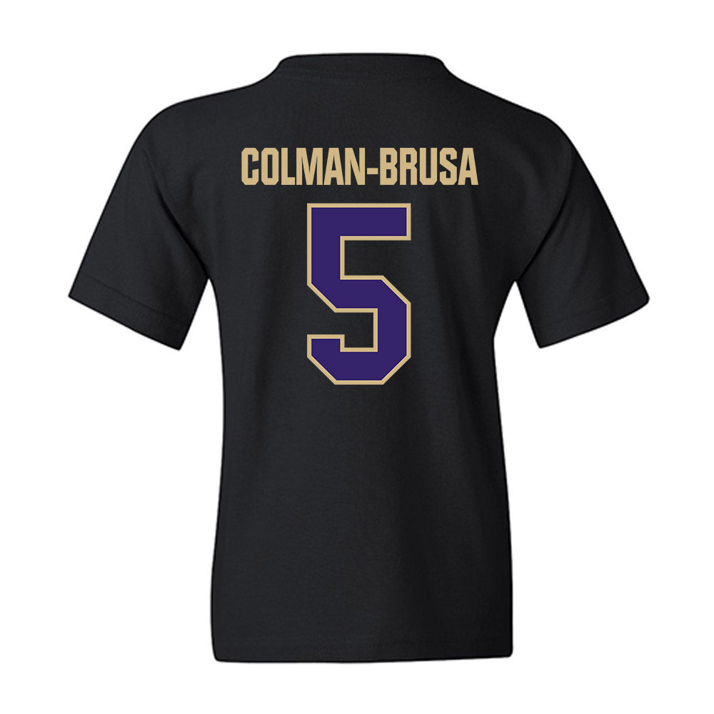Washington - NCAA Football : Derek Colman-Brusa - Classic Shersey Youth T-Shirt-1