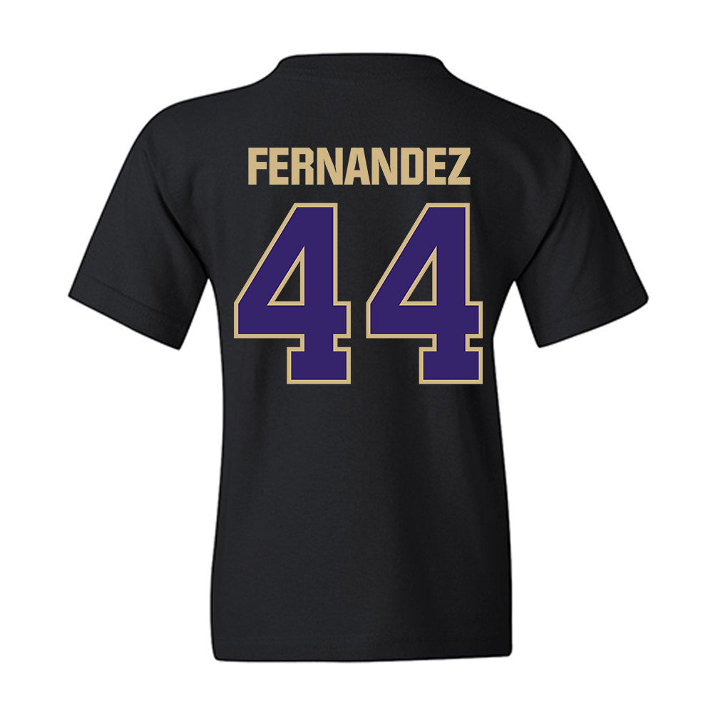 Washington - NCAA Men's Soccer : Gabe Fernandez - Classic Shersey Youth T-Shirt-1