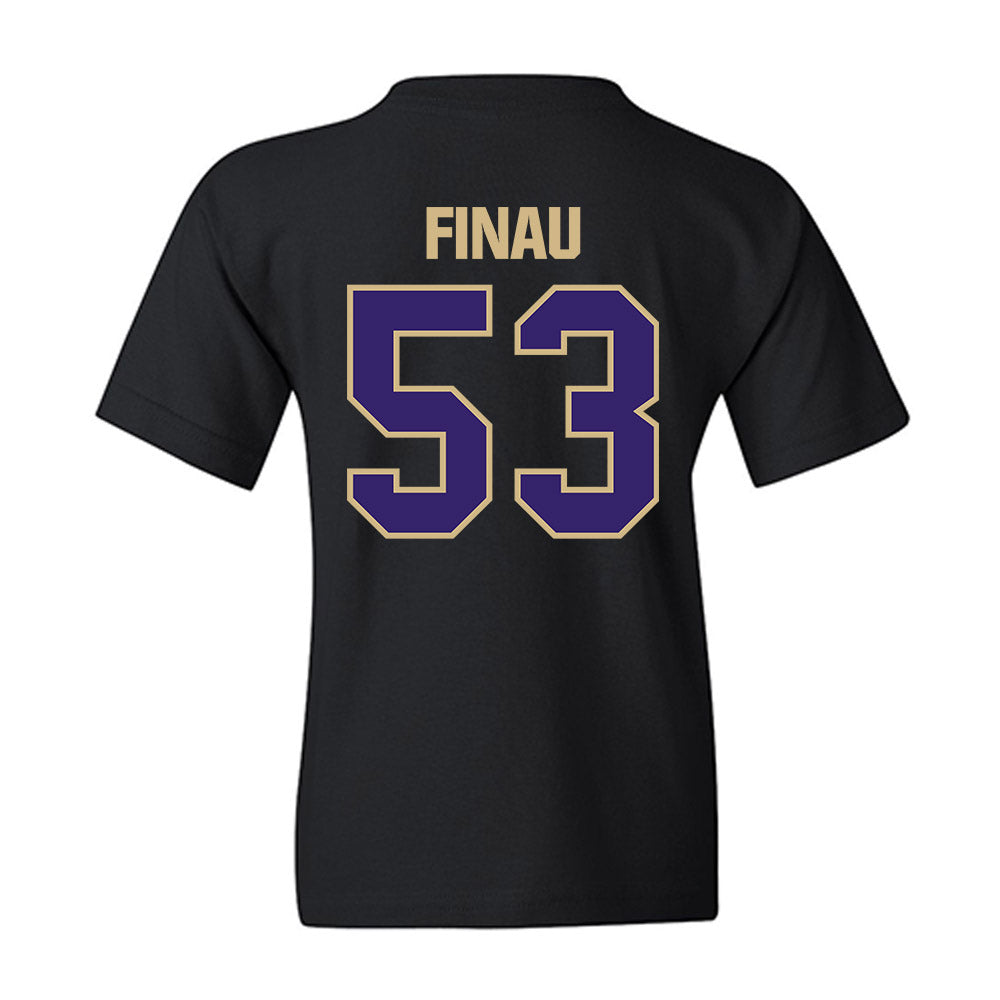 Washington - NCAA Football : Paki Finau - Classic Shersey Youth T-Shirt-1