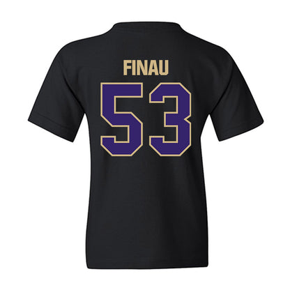 Washington - NCAA Football : Paki Finau - Classic Shersey Youth T-Shirt-1